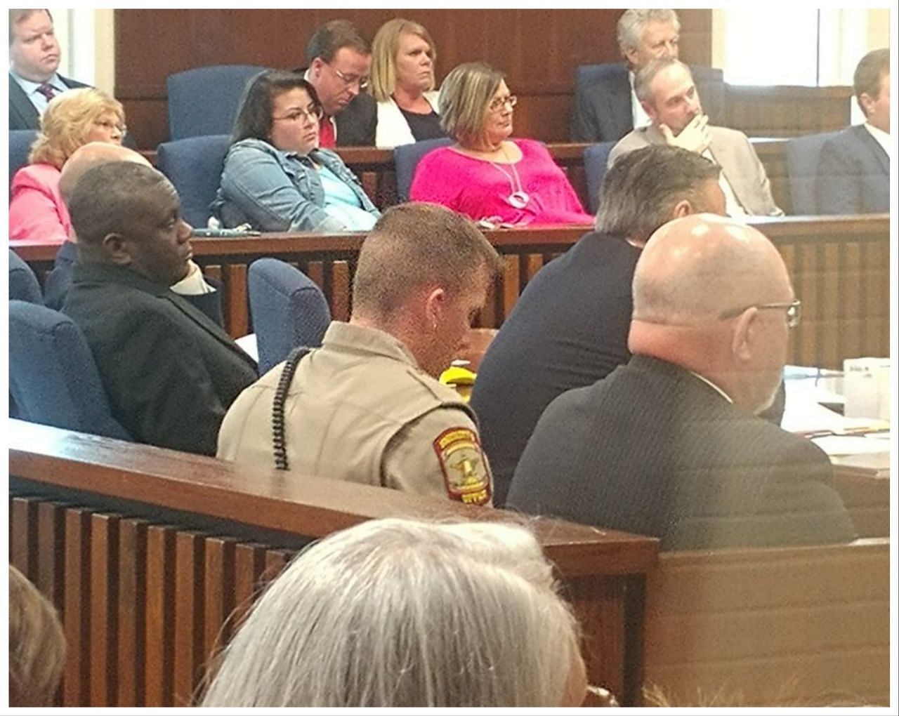 McCraney claimed to have known and met the teen girls once before (Image via Blake Deshazo/Twitter)